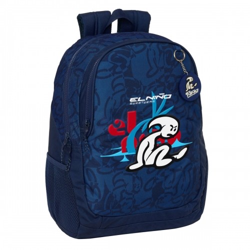 School Bag El Niño Paradise Navy Blue 32 x 44 x 16 cm image 1