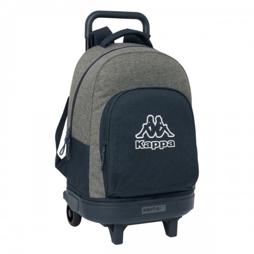Школьный рюкзак с колесиками Kappa Dark navy Серый Тёмно Синий 33 X 45 X 22 cm image 1