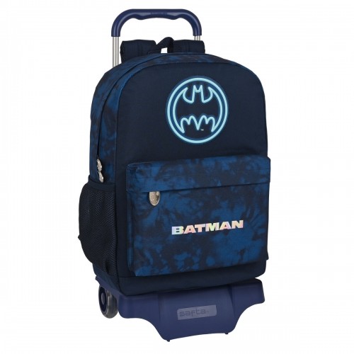 Школьный рюкзак с колесиками Batman Legendary Тёмно Синий 30 x 43 x 14 cm image 1