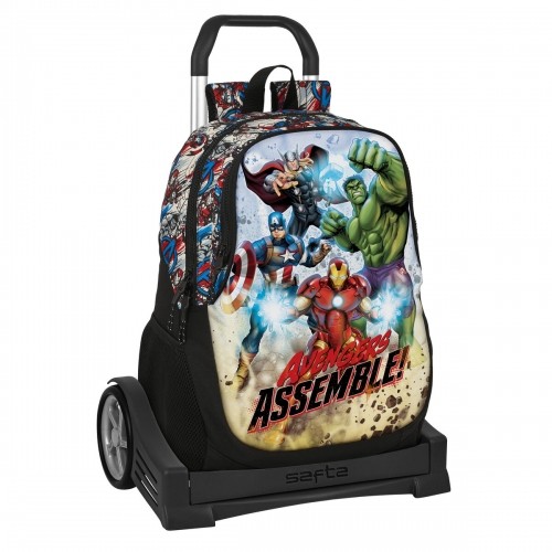 Школьный рюкзак с колесиками The Avengers Forever Разноцветный 32 x 44 x 16 cm image 1