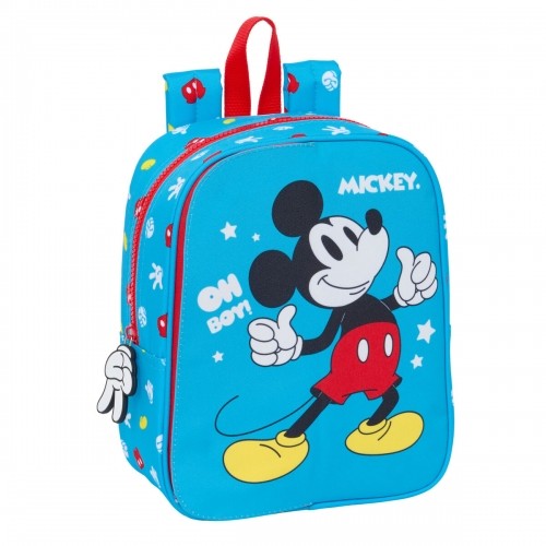Child bag Mickey Mouse Clubhouse Fantastic Blue Red 22 x 27 x 10 cm image 1