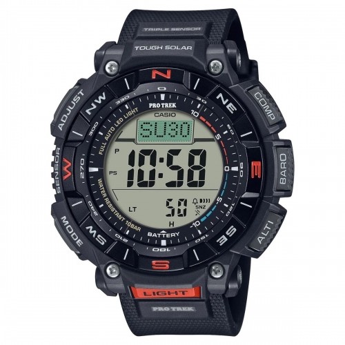 Unisex Watch Casio Black Grey image 1