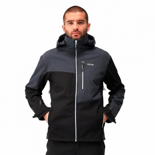 Windcheater Jacket Regatta Regatta Hewitts IX Black image 1