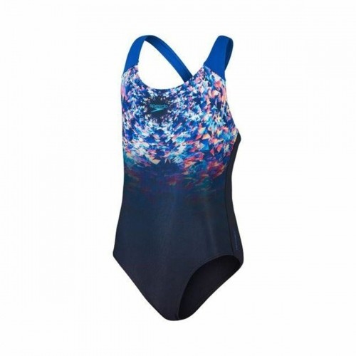 Swimsuit for Girls Speedo Digital Placement Blue image 1