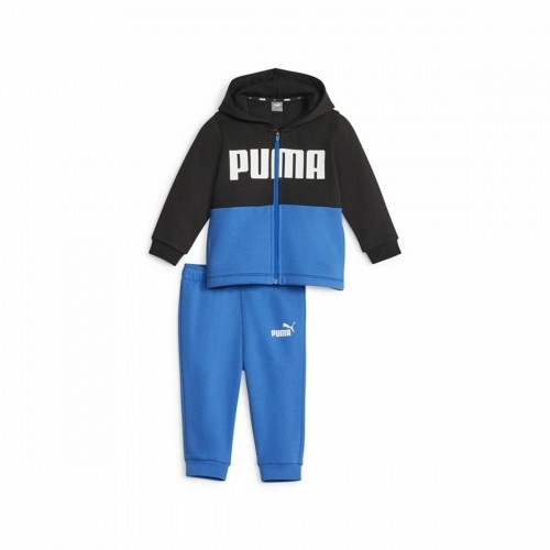 Женский спортивный костюм Puma Minicats Colorblockk Чёрный image 1