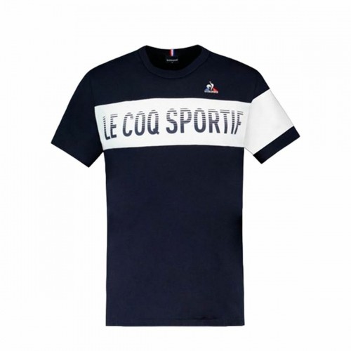 Unisex Krekls ar Īsām Piedurknēm Le coq sportif BAT SS N°2 Tumši Zils image 1