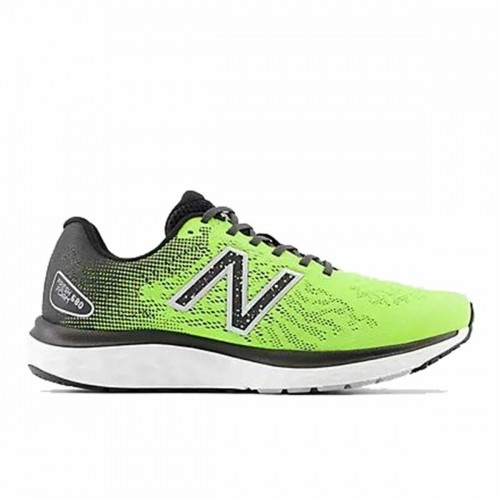 Skriešanas Apavi Pieaugušajiem New Balance Foam 680v7 Vīriešu Laima zaļa image 1