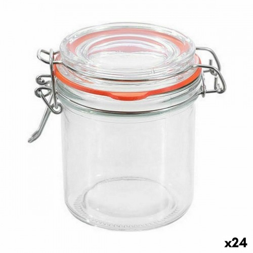 Jar La Mediterránea Hermetic Glass 250 ml (24 Units) image 1