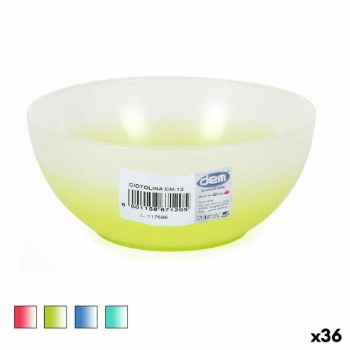 Bļoda Dem Cristalway Plastmasa 300 ml ø 12 x 5 cm (36 Vienības) image 1