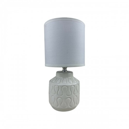 Desk lamp Versa Lizzy White Ceramic 13 x 26,5 x 10 cm image 1