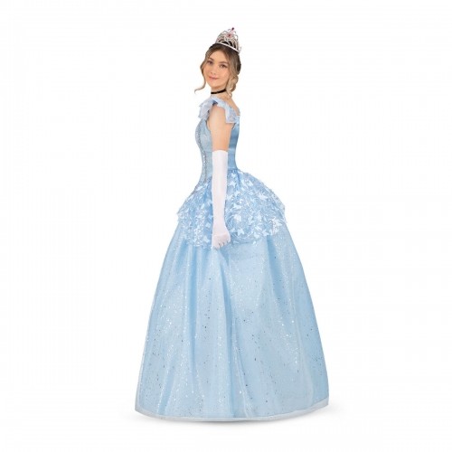Costume for Adults My Other Me Blue Princess (3 Pieces) image 1