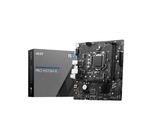MSI PRO H510M-B motherboard Intel H470 LGA 1200 (Socket H5) micro ATX image 1