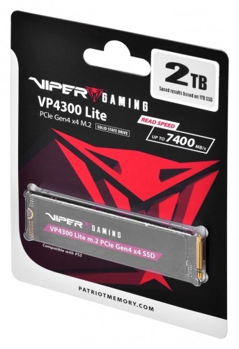 Patriot Memory Patriot Viper VP4300L M.2 PCI-Ex4 NVMe 2TB 7.2 / 6. image 1