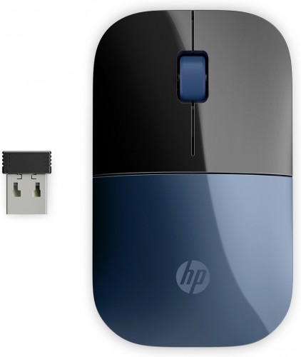 Hewlett-packard HP Z3700 Blue Wireless Mouse image 1