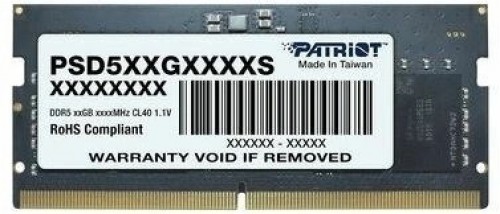 Patriot Memory RAM Patriot Signature 32GB (1x32GB) DDR5 5600MHz CL46 SODIMM image 1