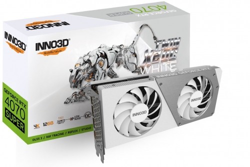 Inno3D GEFORCE RTX 4070 SUPER TWIN X2 OC NVIDIA 12 GB GDDR6X image 1