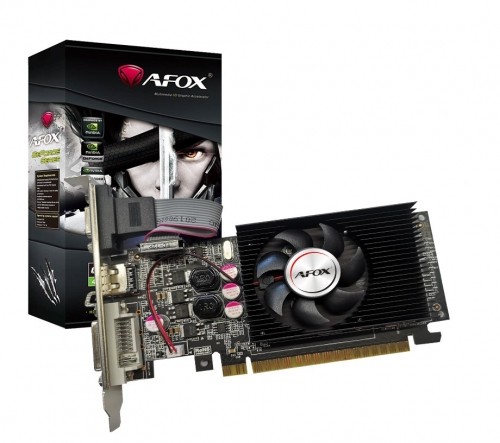 AFOX Geforce GT610 1GB DDR3 64Bit DVI HDMI VGA LP Fan 	AF610-1024D3L7-V6 image 1