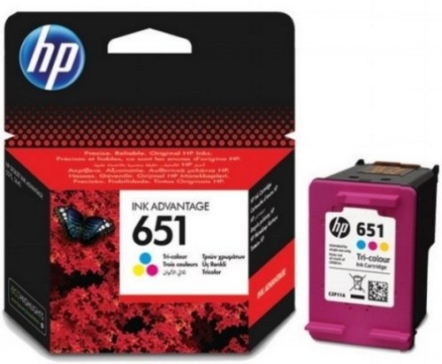 Hewlett-packard HP 651 Original Cyan,Magenta,Yellow image 1