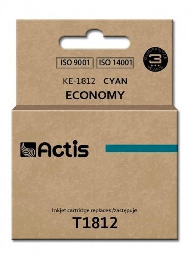 Actis KE-1812 ink (replacement for Epson T1812; Standard; 15 ml; cyan) image 1