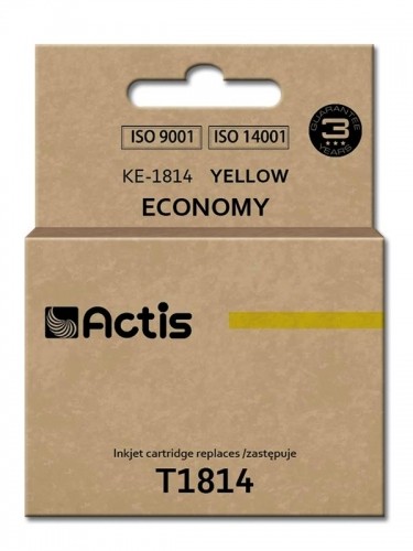 Actis KE-1814 ink (replacement for Epson T1814; Standard; 15 ml; yellow) image 1