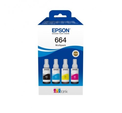 Epson C13T66464A ink cartridge 4 pc(s) Compatible Black, Cyan, Magenta, Yellow image 1
