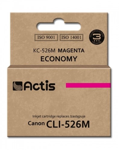 Actis KC-526M Ink Cartridge (replacement for Canon CLI-526M; Standard; 10 ml; magenta) image 1