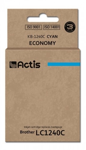 Actis KB-1240C ink (replacement for Brother LC1240C/LC1220C; Standard; 19 ml; cyan) image 1