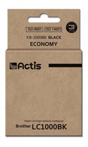 Actis KB-1000BK Ink Cartridge (replacement for Brother LC1000BK/LC970BK; Standard; 36 ml; black) image 1