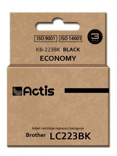 Actis KB-223BK ink (replacement for Brother LC223BK; Standard; 16 ml; black) image 1