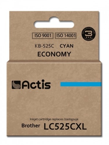 Actis KB-525C ink (replacement for Brother LC-525C; Standard; 15 ml; cyan) image 1