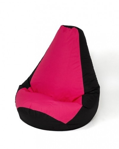 Go Gift Sako bag pouffe Pear black-pink XL 130 x 90 cm image 1