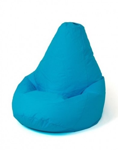 Go Gift Sako bag pouffe Pear blue XL 130 x 90 cm image 1