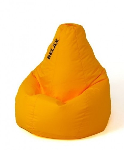 Go Gift Sako bag pouffe Pear yellow XXL 140 x 100 cm image 1