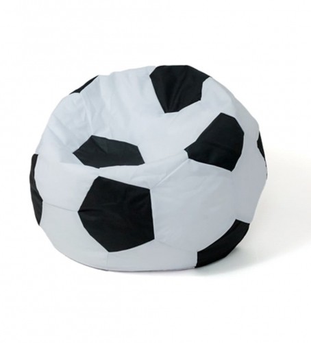 Go Gift Sako bag pouffe ball white-black XL 120 cm image 1