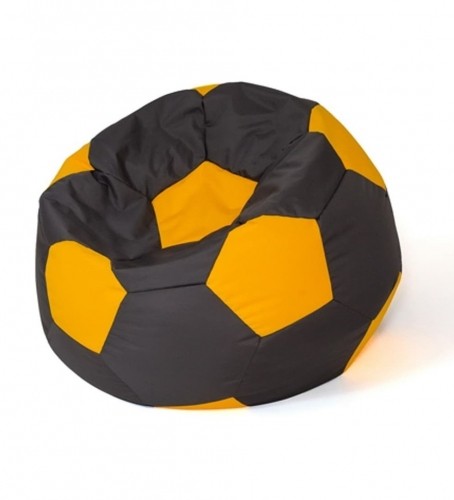 Go Gift Sako bag pouffe Ball black-yellow L 80 cm image 1