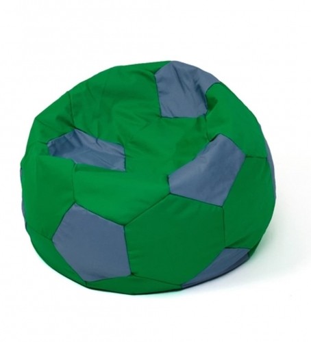 Go Gift Soccer Sako bag pouffe green-grey XXL 140 cm image 1