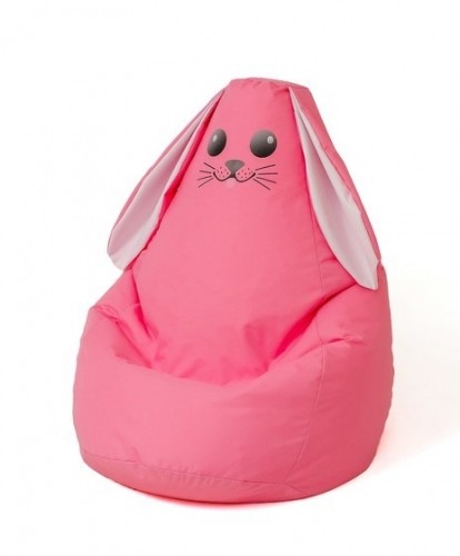 Go Gift Sako bag pouf Rabbit pink XXL 140 x 100 cm image 1