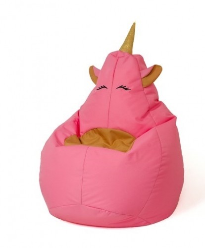 Go Gift Unicorn pink XXL 140 x 100 cm Sako bag pouffe image 1