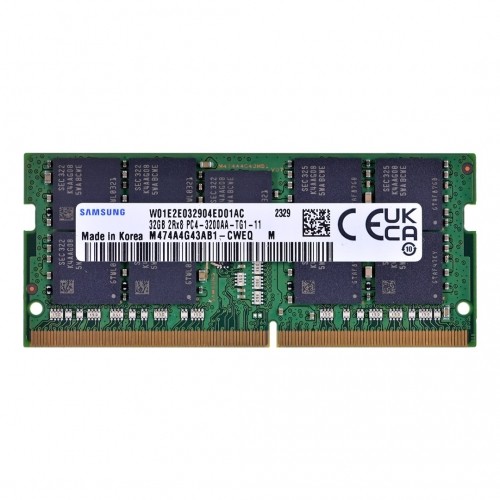 Samsung Semiconductor Samsung SO-DIMM ECC 32GB DDR4 2Rx8 3200MHz PC4-25600 M474A4G43AB1-CWE image 1