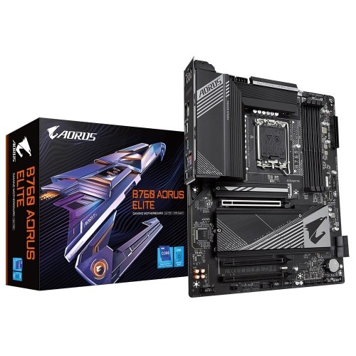 Gigabyte B760 AORUS ELITE motherboard Intel B760 LGA1700 socket ATX image 1