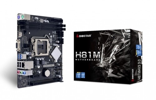 Biostar H81MHV3 3.0 H81 Intel® H81 LGA 1150 (Socket H3) micro ATX image 1