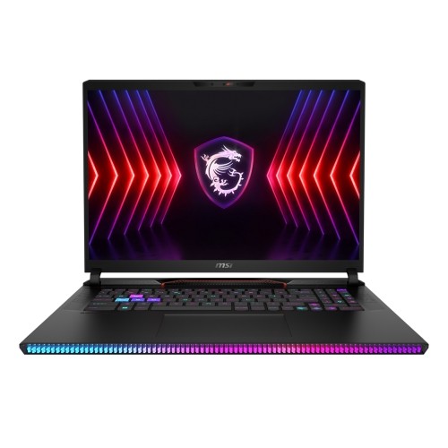 MSI Gaming Raider GE78 HX 14VHG-626PL Laptop 43.2 cm (17") Quad HD+ Intel® Core™ i9 i9-14900HX 32 GB DDR5-SDRAM 2 TB SSD NVIDIA GeForce RTX 4080 Wi-Fi 7 (802.11be) Windows 11 Black image 1