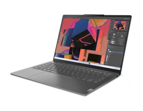 Lenovo Yoga Slim 6 Laptop 35.6 cm (14") WUXGA Intel® Core™ i7 i7-1260P 16 GB LPDDR5-SDRAM 512 GB SSD Wi-Fi 6E (802.11ax) Windows 11 Home Grey image 1