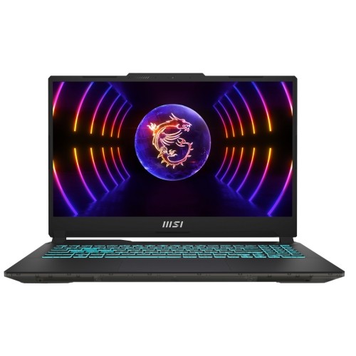 MSI Cyborg 15 A12VF-266XPL i5-12450H Notebook 39.6 cm (15.6") Full HD Intel® Core™ i5 16 GB DDR5-SDRAM 512 GB SSD NVIDIA GeForce RTX 4060 Wi-Fi 6 (802.11ax) Black image 1