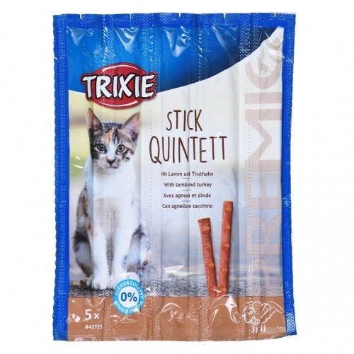 Trixie Snacks Premio Sticks-lamb with turkey-dry cat food-5x5g image 1