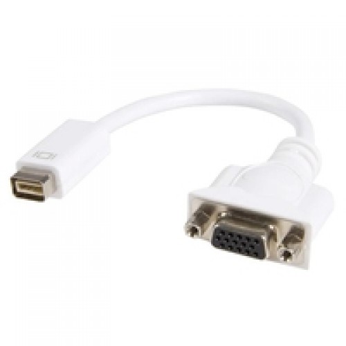StarTech DVI Mini - D-Sub (VGA) белый (MDVIVGAMF) для Macbook и iMac image 1
