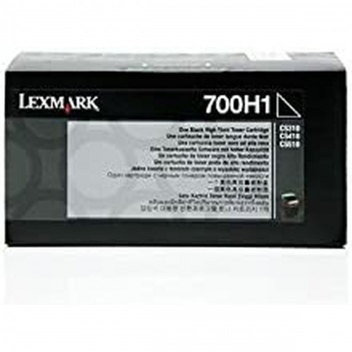 Original Ink Cartridge Lexmark 70C0H10 Black image 1