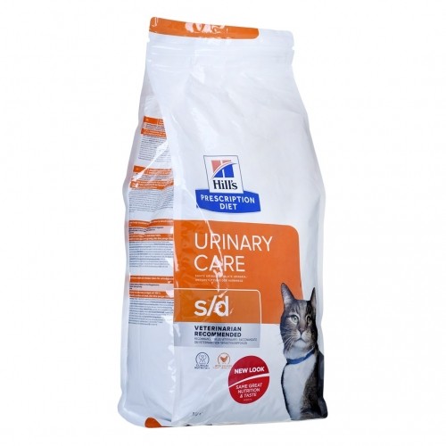 HILL'S PRESCRIPTION DIET Feline Urinary Care s/d Dry cat food Chicken 3 kg image 1