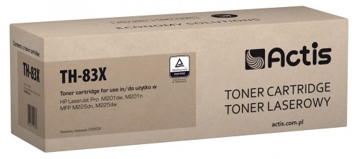 Actis TH-83X Toner (replacement for HP 83X CF283X; Standard; 2200 pages; black) image 1