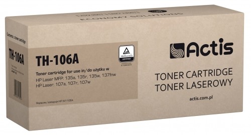 Actis TH-106A toner (replacement for HP 106A W1106A; Standard; 6000 pages; black) image 1